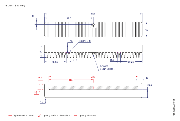 Plano de PRL3602B