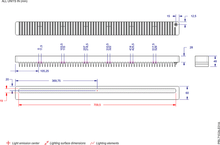 Plano de PRL7102A