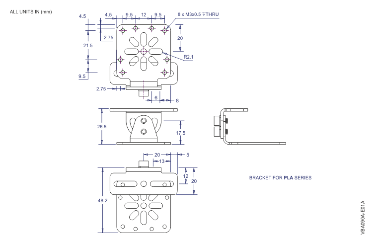 Plano de VBA090A